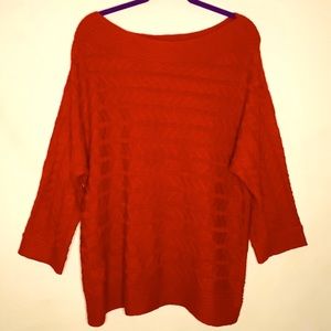 Soho Jeans Red Sweater